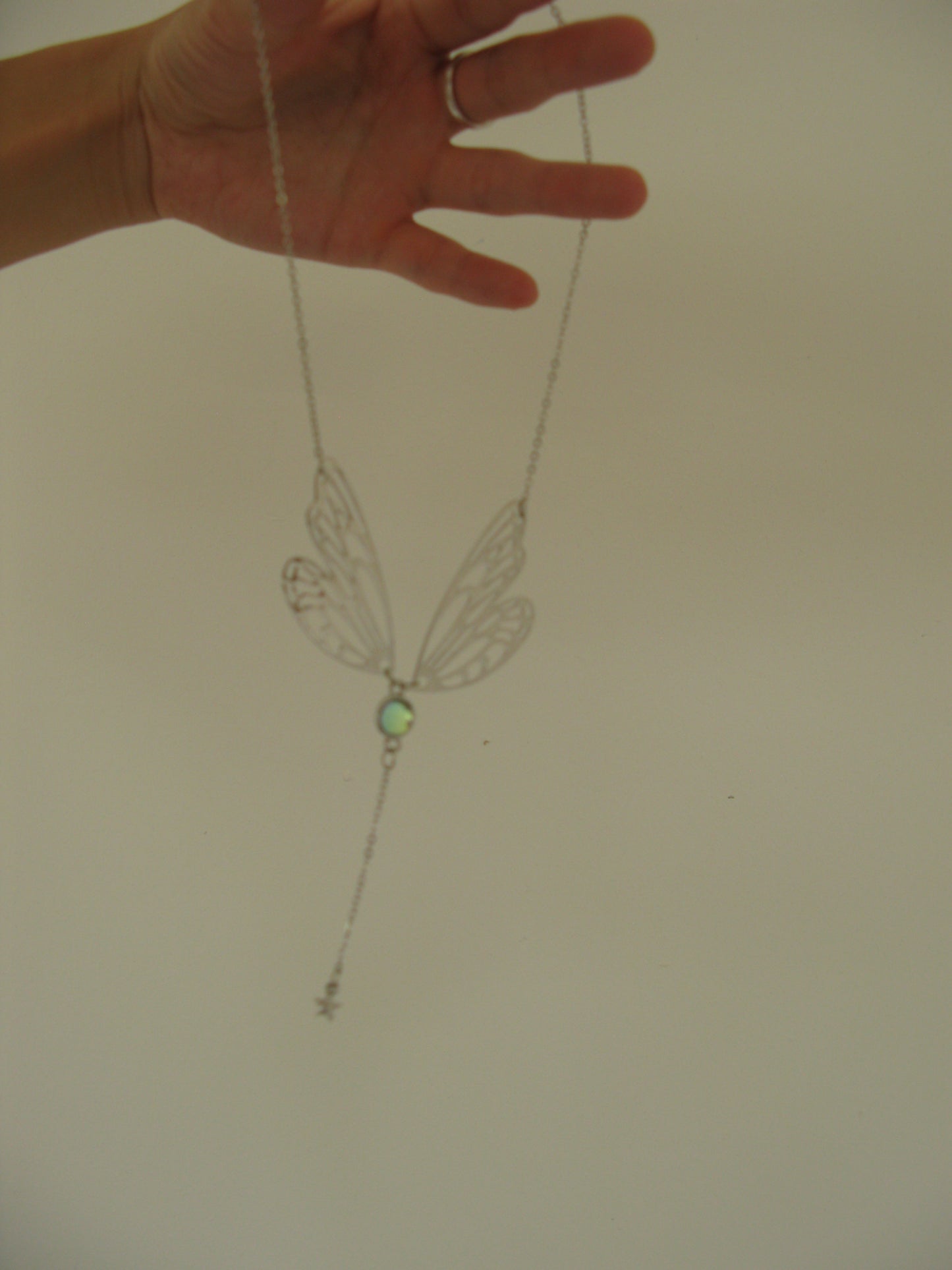 Silver Butterfly Necklace