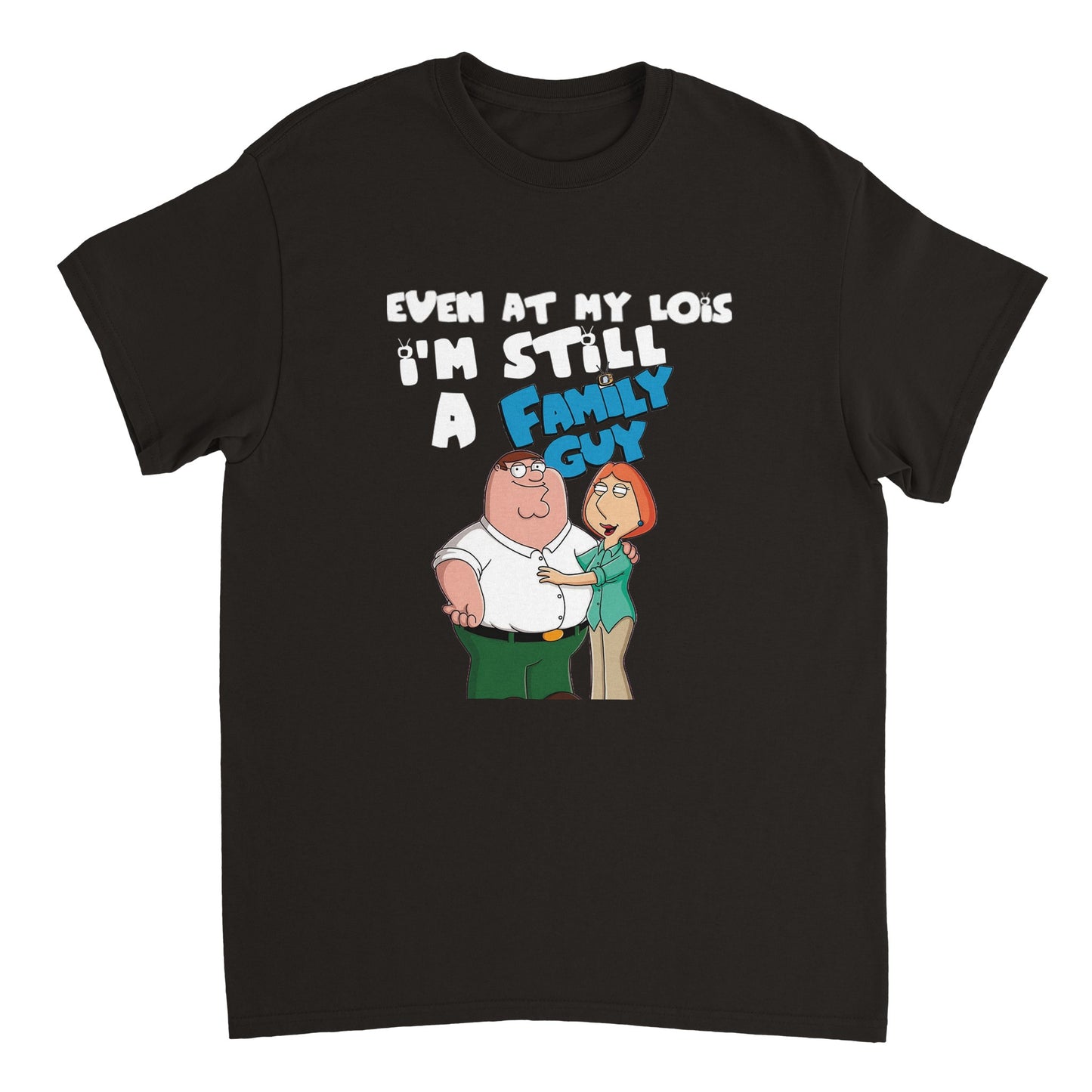 Family Guy T-shirt (in black)