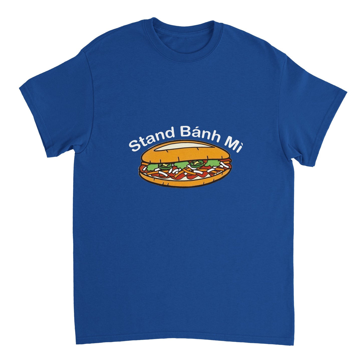 Stand Banh Mi T-shirt white font